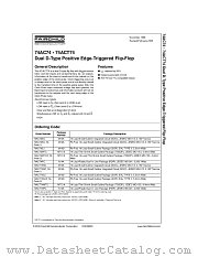 74ACT74SJX datasheet pdf Fairchild Semiconductor