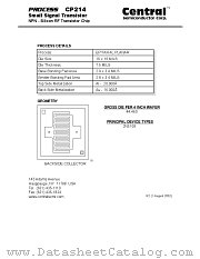 CP214 datasheet pdf Central Semiconductor