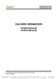 HY5PS1G821(L)M-Y5 datasheet pdf Hynix Semiconductor