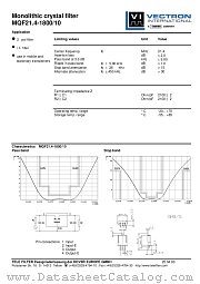 MQF21.4-1800/10 datasheet pdf Vectron