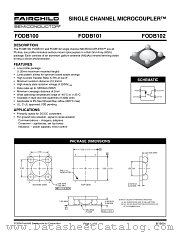 FODB102 datasheet pdf Fairchild Semiconductor