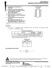 SN74AHC08Q datasheet pdf Texas Instruments