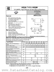 HS2F datasheet pdf Taiwan Semiconductor