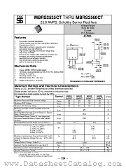 MBRS2560CT datasheet pdf Taiwan Semiconductor