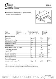 BFS 17P datasheet pdf Infineon