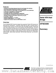 AT78C5009 datasheet pdf Atmel