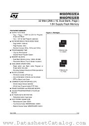 M59DR032EA10ZB6T datasheet pdf ST Microelectronics
