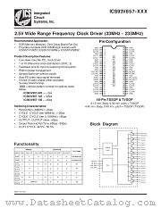 ICSVF2510 datasheet pdf Texas Instruments