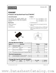 FDN306P_NL datasheet pdf Fairchild Semiconductor