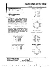 SNJ54LS593FK datasheet pdf Texas Instruments