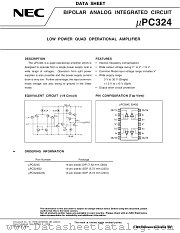 UPC324G2(5)-T2 datasheet pdf NEC