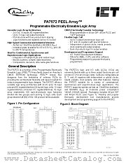 PA7572 datasheet pdf Anachip
