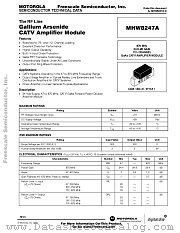 MHW8247A datasheet pdf Freescale (Motorola)