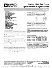 AD2S44SM14B datasheet pdf Analog Devices