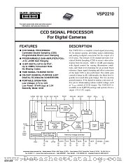 VSP2210Y datasheet pdf Texas Instruments