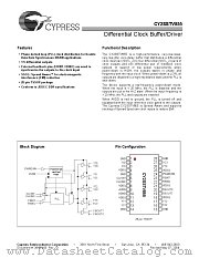 CY2SSTV855ZC datasheet pdf Cypress
