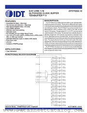 IDT5T93GL16NLI8 datasheet pdf IDT