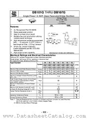 DBS103G datasheet pdf Taiwan Semiconductor