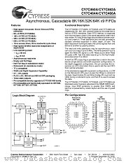 CY7C462A-15JC datasheet pdf Cypress