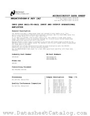 LMC6484AMJ-MPR datasheet pdf National Semiconductor