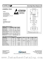 LO566PBL4-70G-A datasheet pdf Marktech Optoelectronics