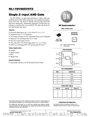 NL17SV08XV5T2 datasheet pdf ON Semiconductor