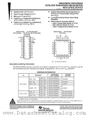 SNJ54LVC652AW datasheet pdf Texas Instruments