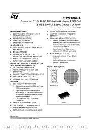 GST/ST22T064AW40 datasheet pdf ST Microelectronics