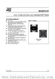 M440T513Y datasheet pdf ST Microelectronics