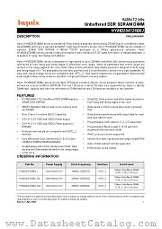 HYMD264726B8J-D43 datasheet pdf Hynix Semiconductor