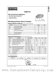 KSB1121STM datasheet pdf Fairchild Semiconductor