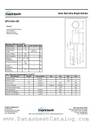 MT1318A-UR datasheet pdf Marktech Optoelectronics