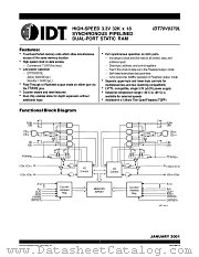 IDT70V9379L9PRFI datasheet pdf IDT