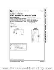 5962R8769201FA(54AC251FMQB-RH) datasheet pdf National Semiconductor