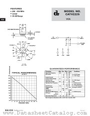 CATV2225 datasheet pdf DAICO Industries