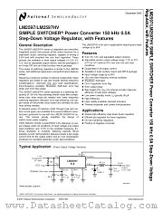 LM2597MX-ADJ datasheet pdf National Semiconductor