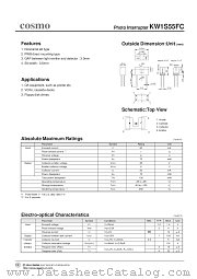 KW1S55FC datasheet pdf Cosmo Electronics