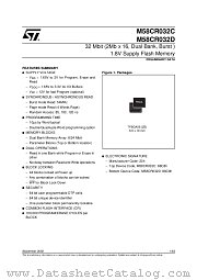 M58CR032D100ZB6T datasheet pdf ST Microelectronics