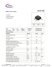 BUZ22 SMD datasheet pdf Infineon