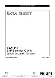 TEA1541 datasheet pdf Philips