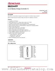 M62244FP datasheet pdf Renesas