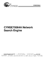 CYNSE70064A-50BGC datasheet pdf Cypress