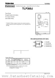 TLP360J datasheet pdf TOSHIBA