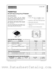 FDS6673AZ datasheet pdf Fairchild Semiconductor