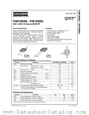 FQB10N20LTM datasheet pdf Fairchild Semiconductor