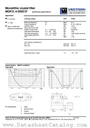 MQF21.4-3000/37 datasheet pdf Vectron