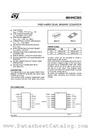 M54HC393D datasheet pdf ST Microelectronics