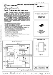 MC33388 datasheet pdf Freescale (Motorola)
