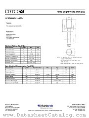 LC374QWN1-65G datasheet pdf Marktech Optoelectronics