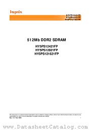 HY5PS12821FP-C4 datasheet pdf Hynix Semiconductor